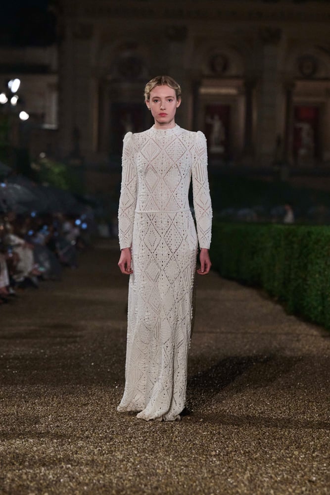 robe en croche Dior croisière 2026