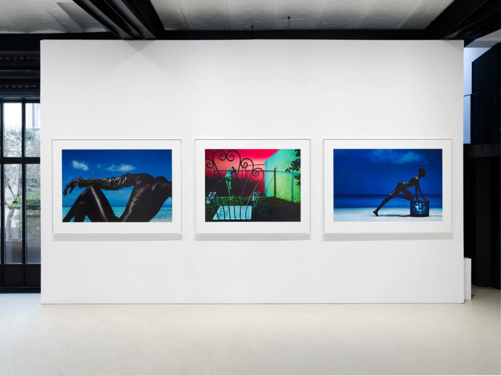 Vue de l'exposition “Txema Yeste & Numéro”, Reiffers Art Center, Paris. Courtesy of Galeria Alta. Photo : Aurélien Mole.