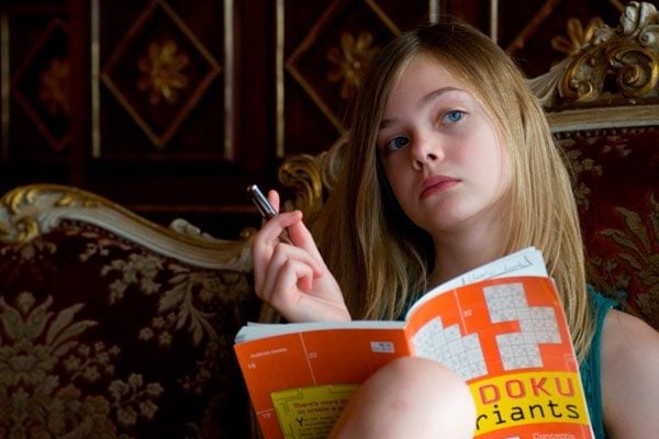 La comédienne dans le film Somewhere.
